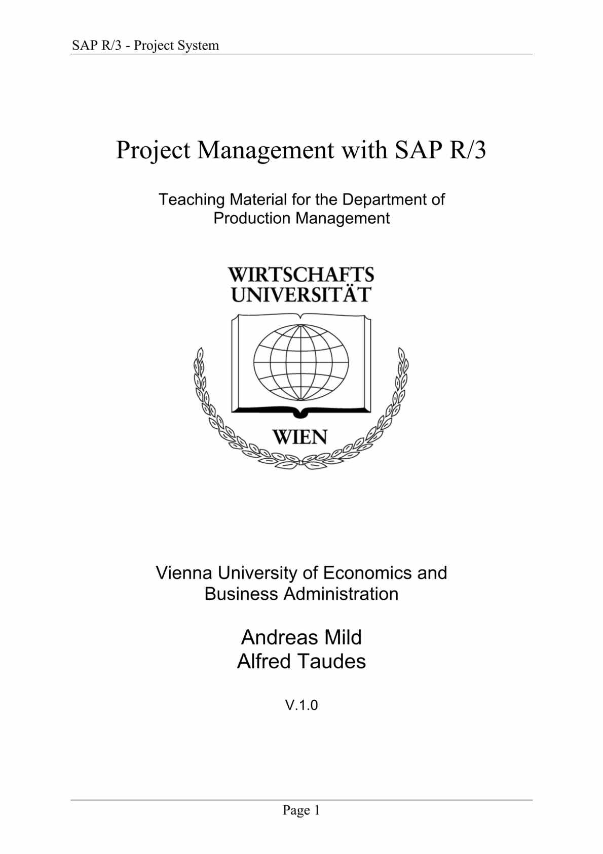 “实施SAP R3软件中项目管理(doc 98).rar”第1页图片