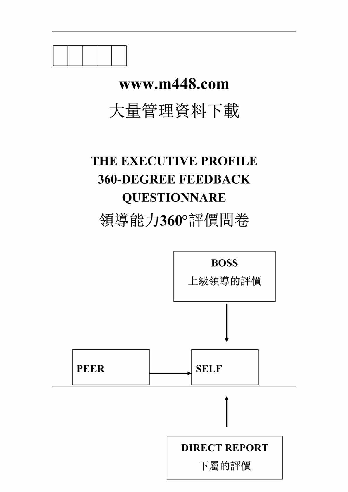 “领导能力360°评价问卷-用于评估个人领导和管理技巧的方法(doc 8).rar”第1页图片