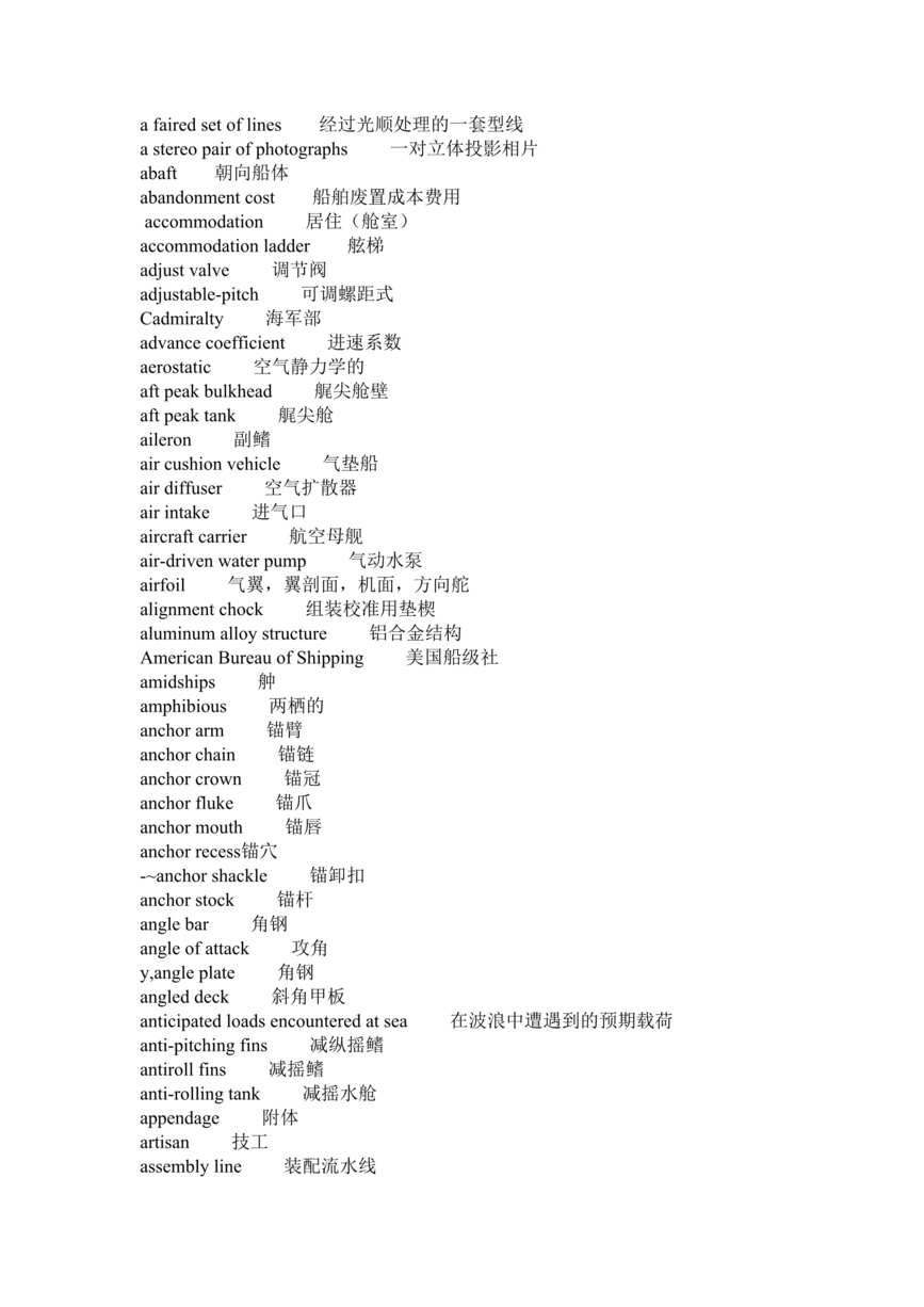 “船舶专业英语(doc　20).doc”第1页图片