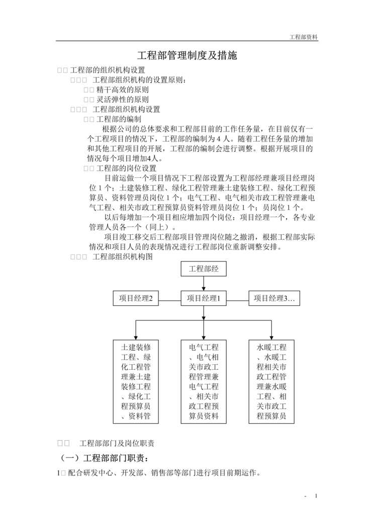 “工程部管理制度及措施(DOC 21).rar”第1页图片