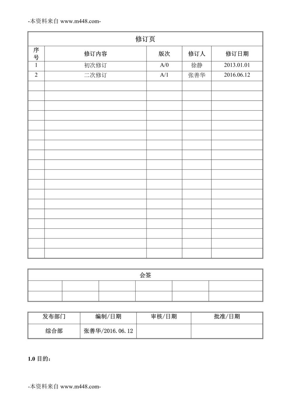 “烟台海众汽车零部件公司员工手册DOC_27页”第1页图片