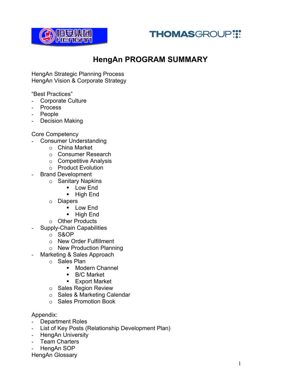 “HengAn Program Summary(doc 12).rar”第1页图片