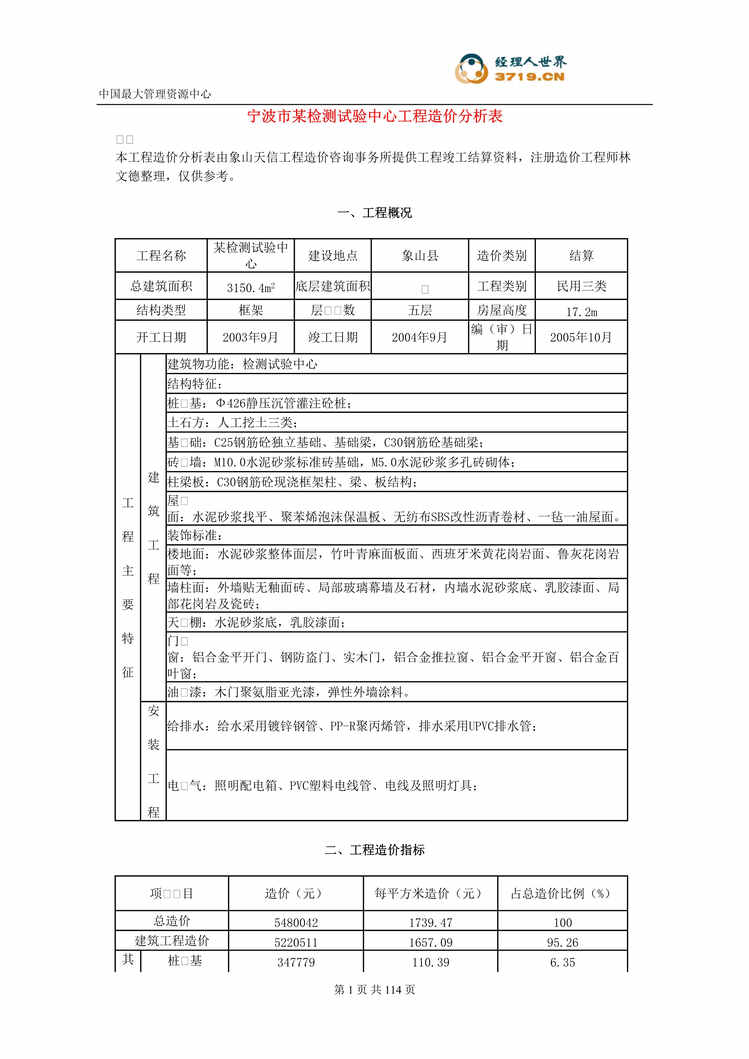 “建筑装饰装修工程检查用表(doc 188).rar”第1页图片