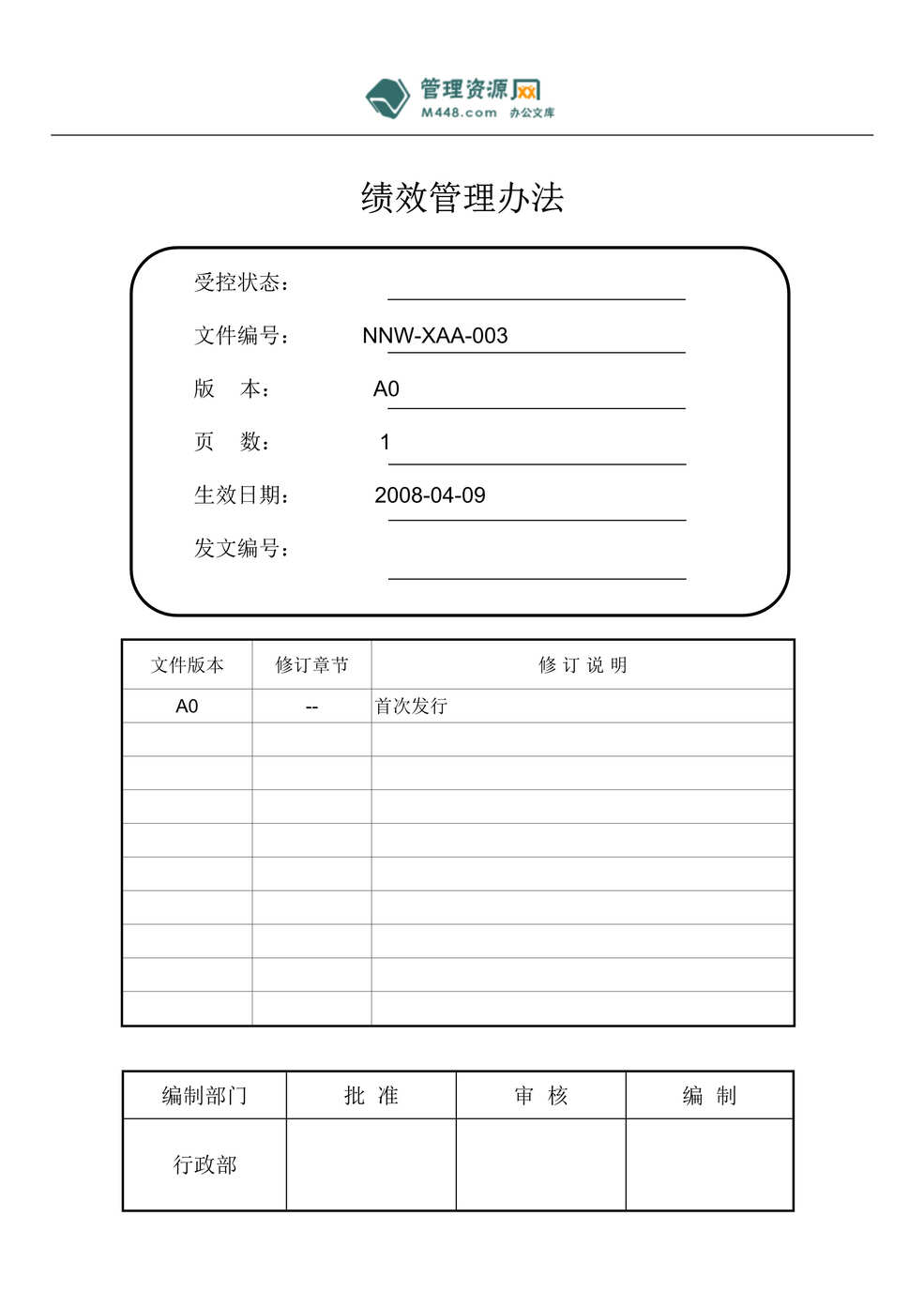 “九久光电(光电器件)制造公司绩效管理办法(doc).rar”第1页图片