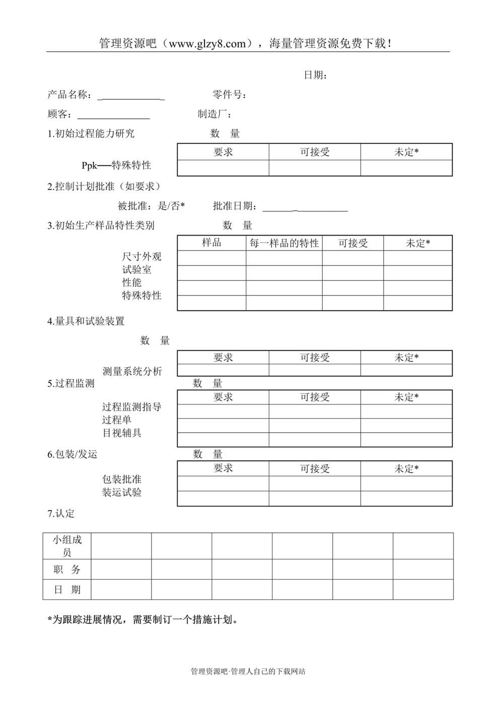 “某汽车电机制造公司产品质量策划总结和认定DOC”第1页图片