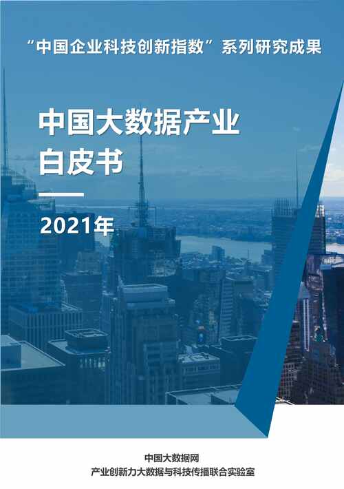 “2021年大数据产业白皮书-中国大数据网PDF”第1页图片