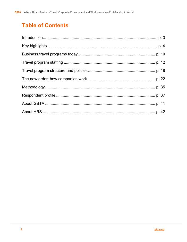 “2023年新秩序：大流行后的商务旅行报告PDF”第2页图片