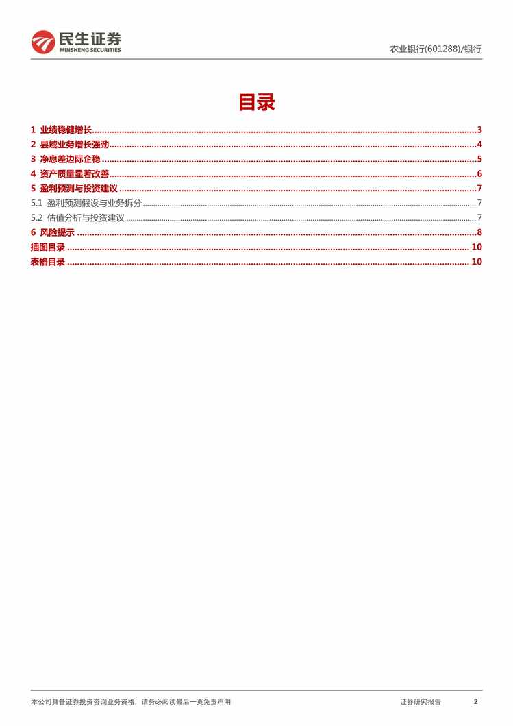 “农业银行_+2021年报详解：县域特色凸显，息差边际改善PDF”第2页图片