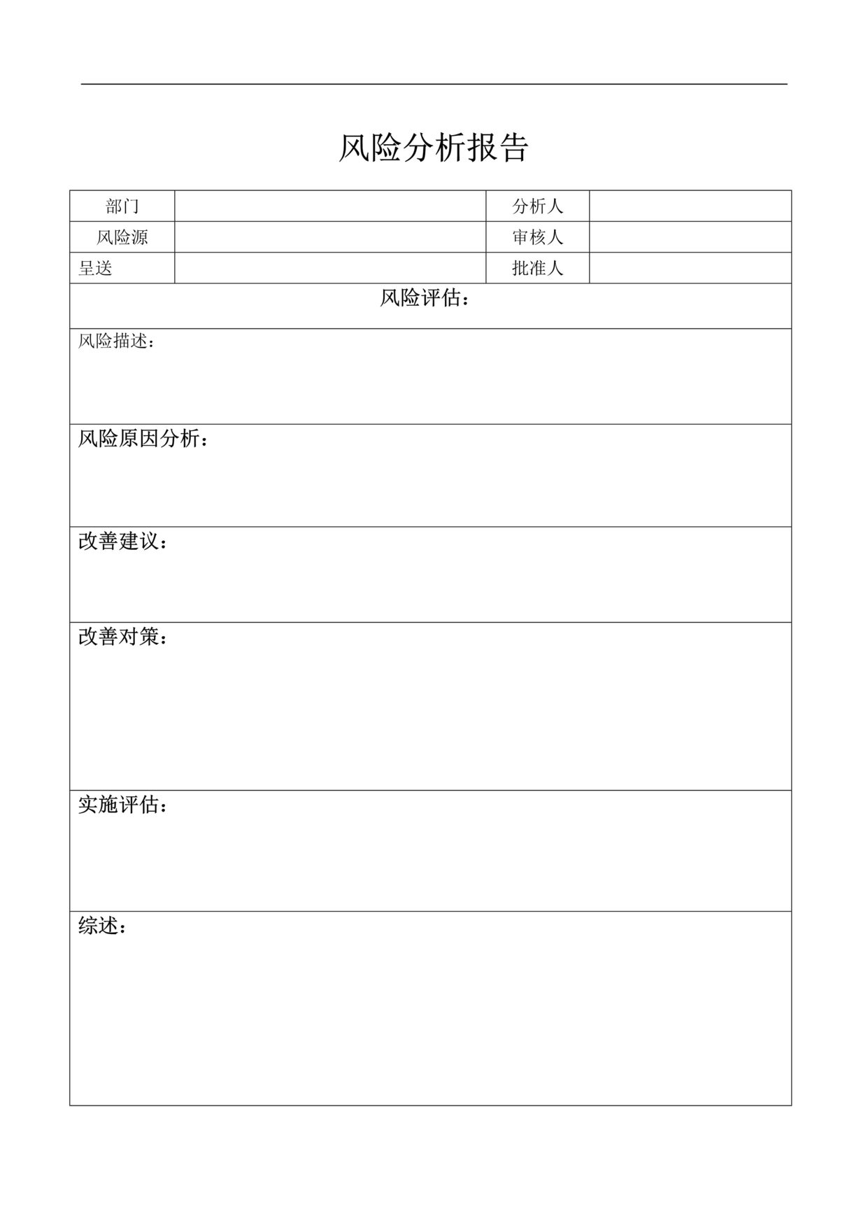 “双重预防体系建设风险分析报告DOC”第1页图片