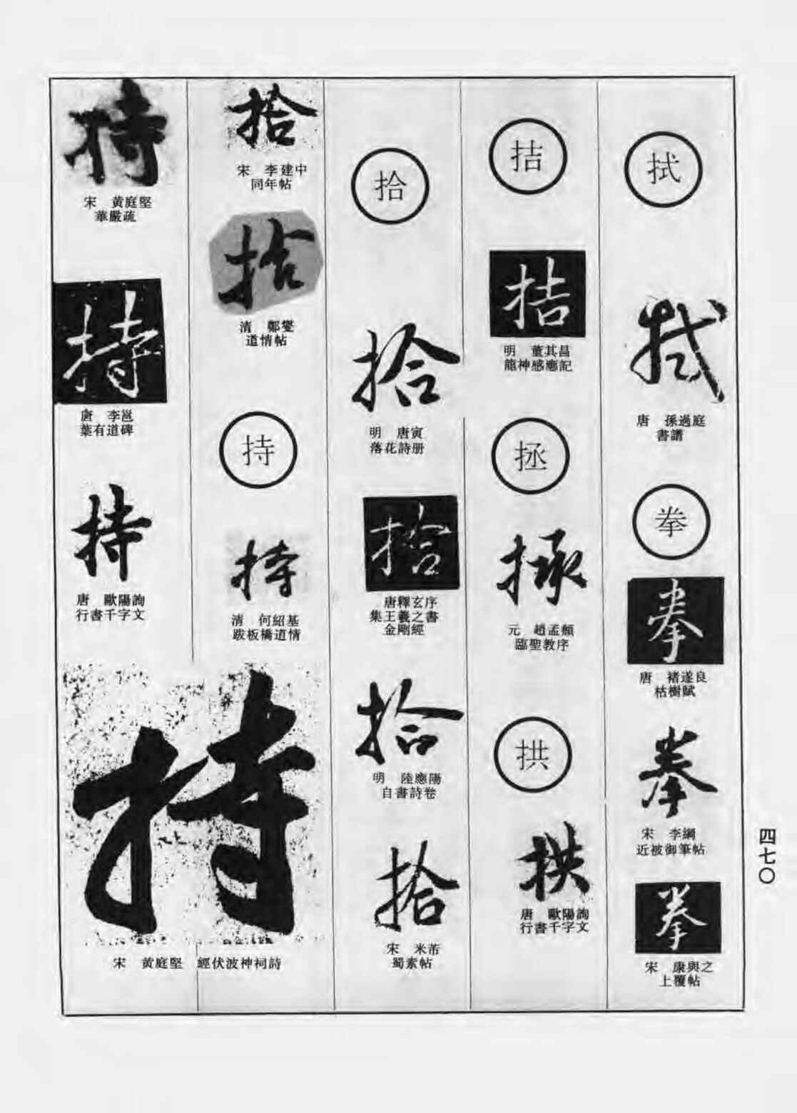 “电子版字帖中国行书大字典PDF”第2页图片