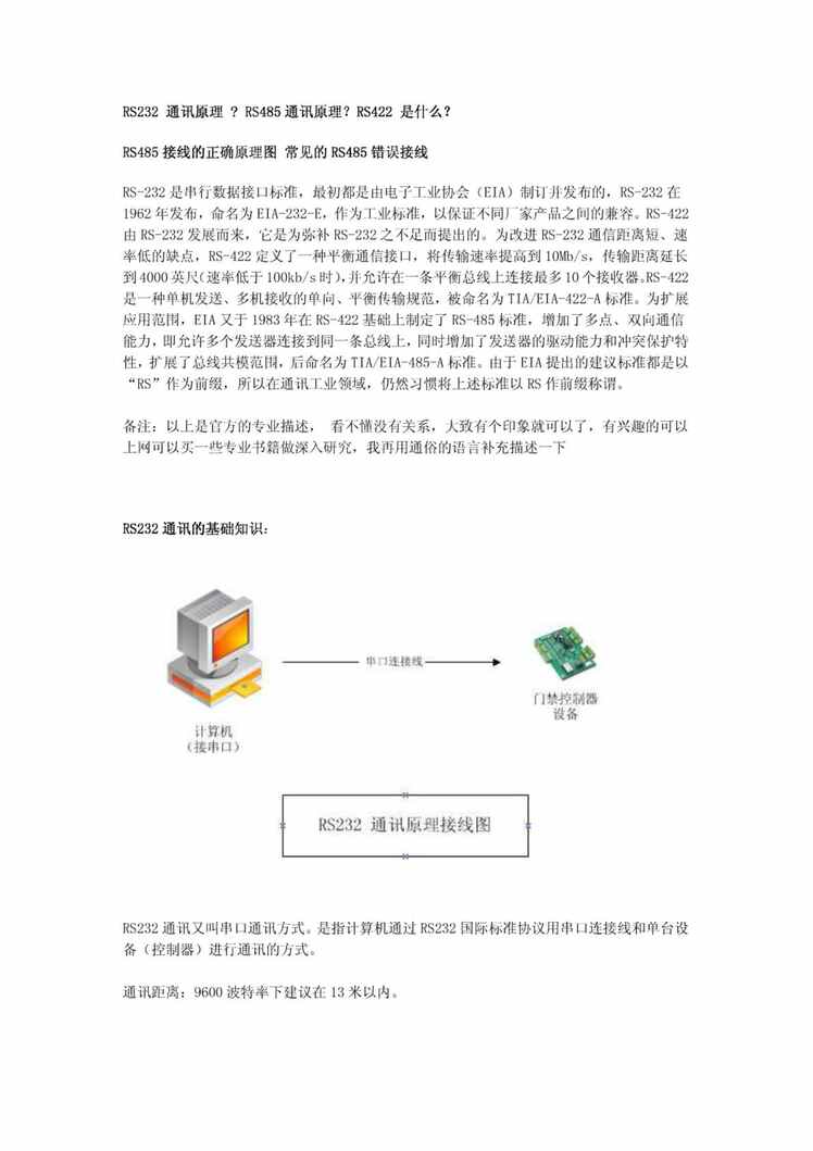 “电子书籍《RS232通讯原理》某出版社PDF”第1页图片