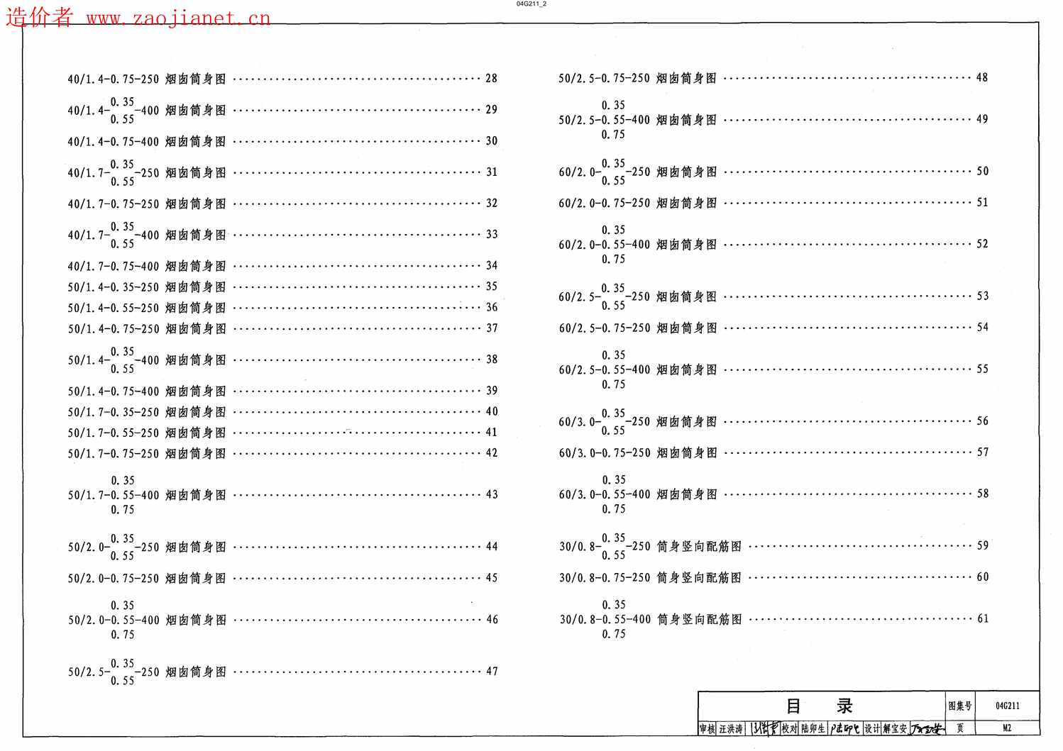 “04G211(砖烟囱)PDF”第2页图片