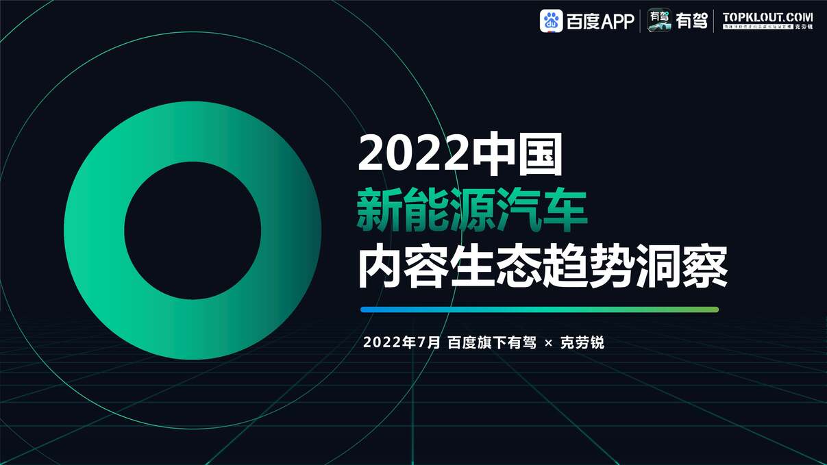 “克劳锐：2022中国新能源汽车内容生态趋势洞察报告（31页）PDF”第1页图片