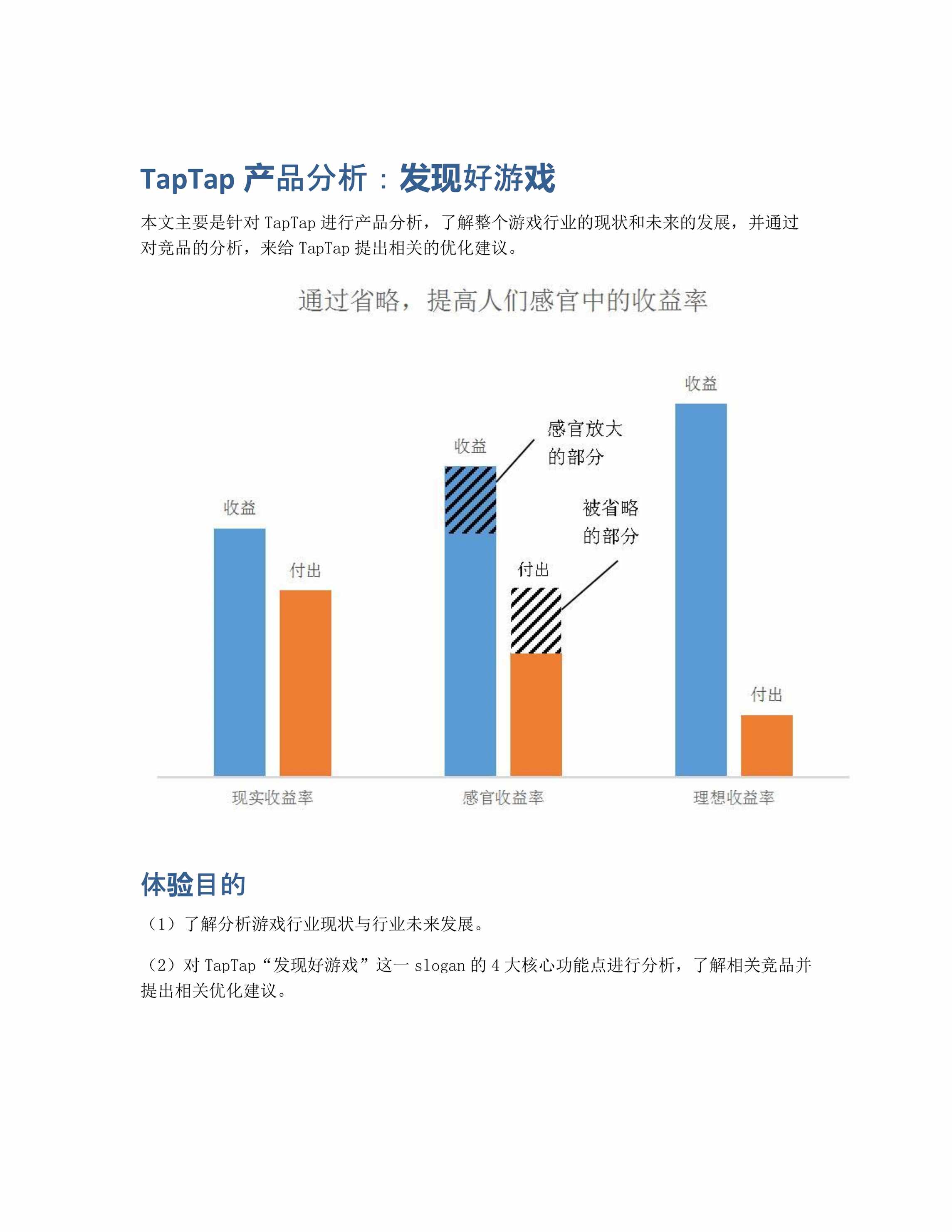 “TapTap产品分析_发现好游戏PDF”第1页图片