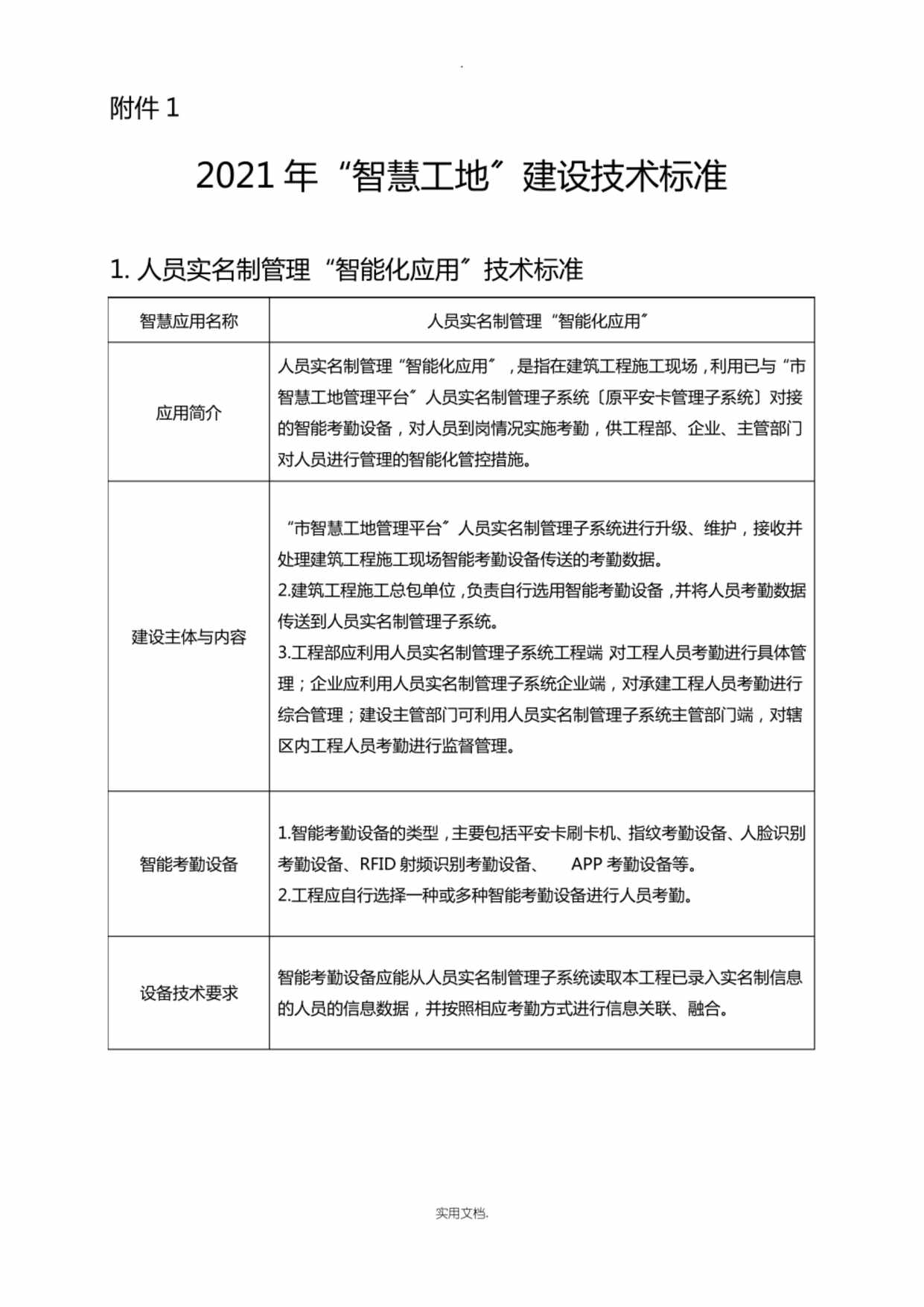 “智慧工地建设技术标准18PPDF”第1页图片