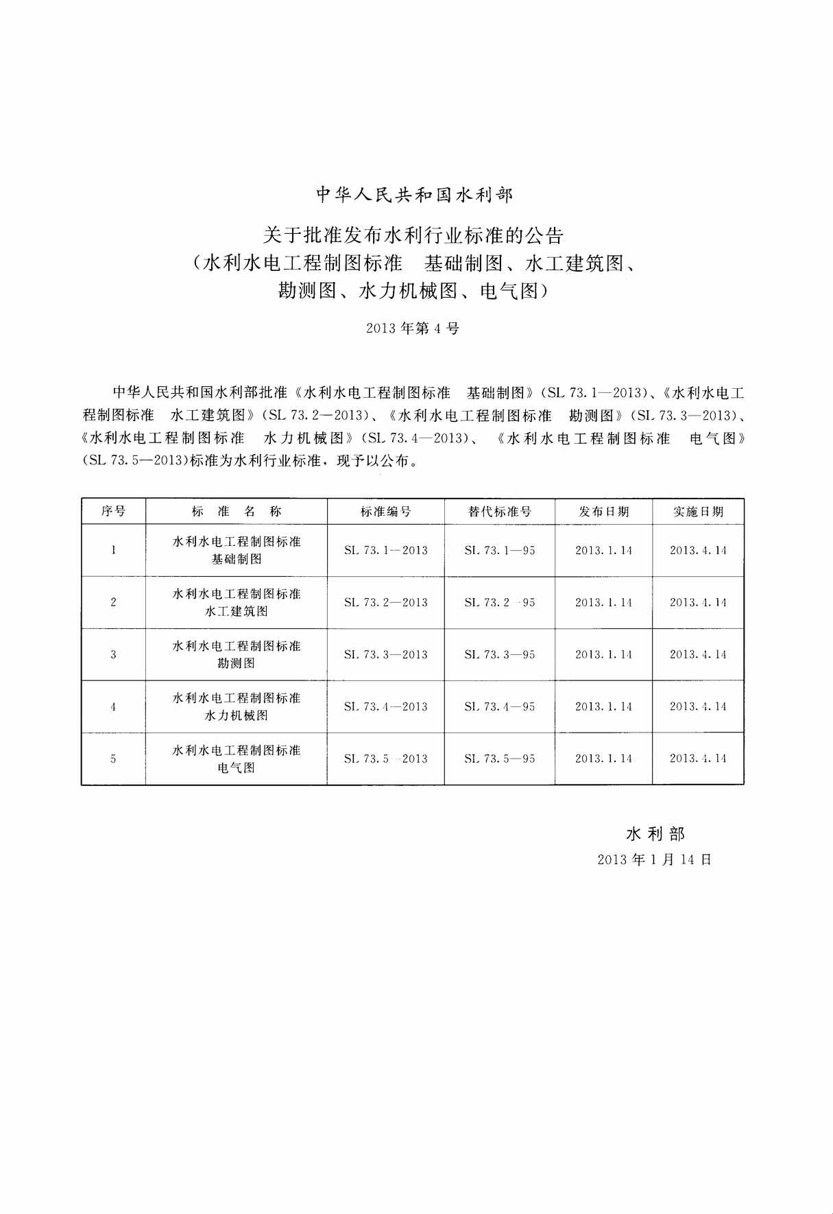 “水利水电工程制图标准电气图SL73_5PDF”第2页图片