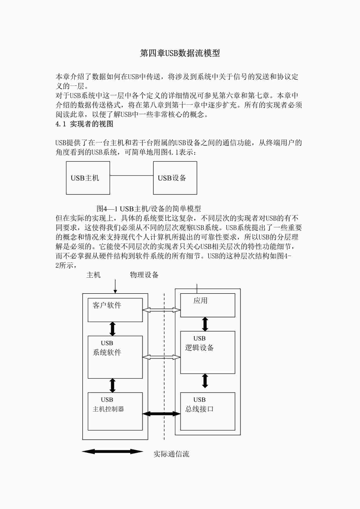 “USB2.0英文规范和USB1.1中文规范-05USB数据流模型DOC”第1页图片