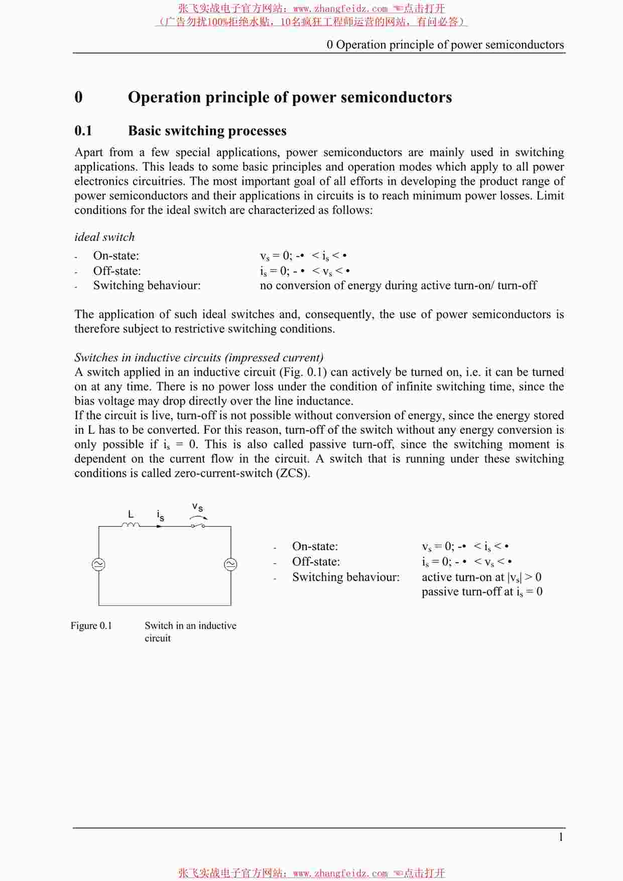 “功率半导体器件的原理与应用（英文版）PDF”第1页图片