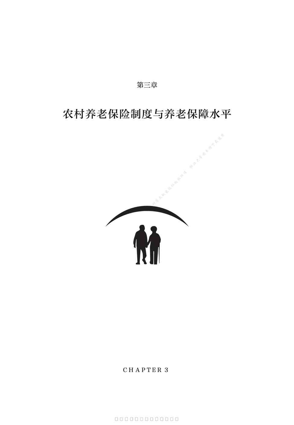 “农村养老保险制度与养老保障水平63页PDF”第1页图片