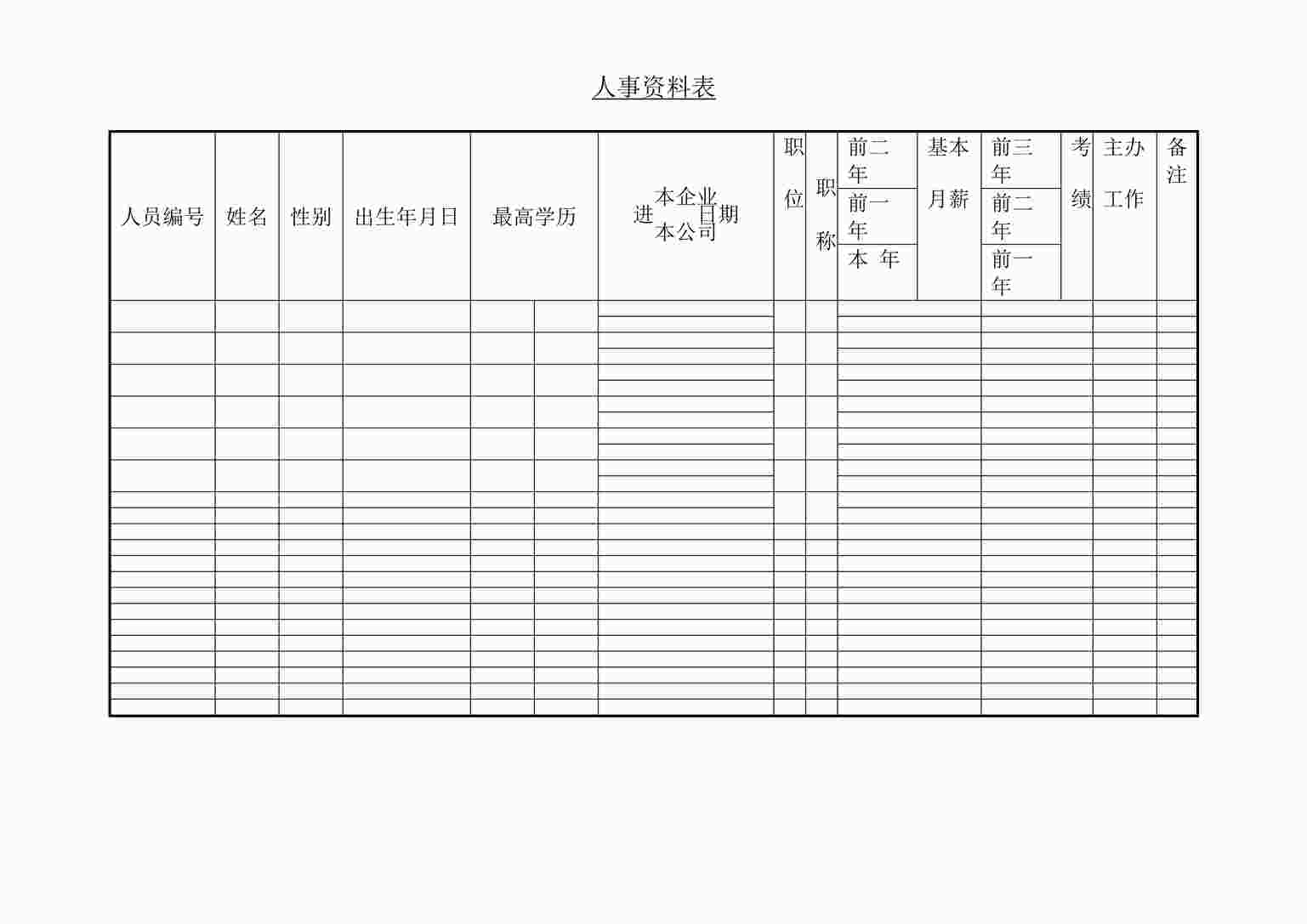 “人事欧亿·体育（中国）有限公司表DOC”第1页图片