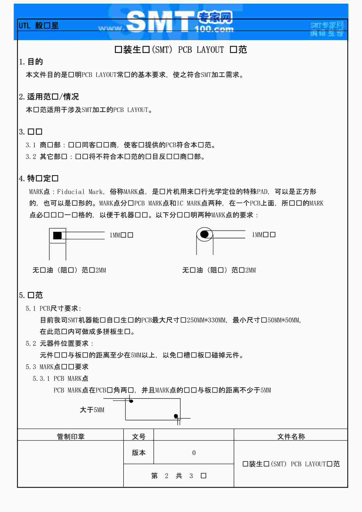 “PCB及其布局欧亿·体育（中国）有限公司之SMTLayout规范PDF”第1页图片