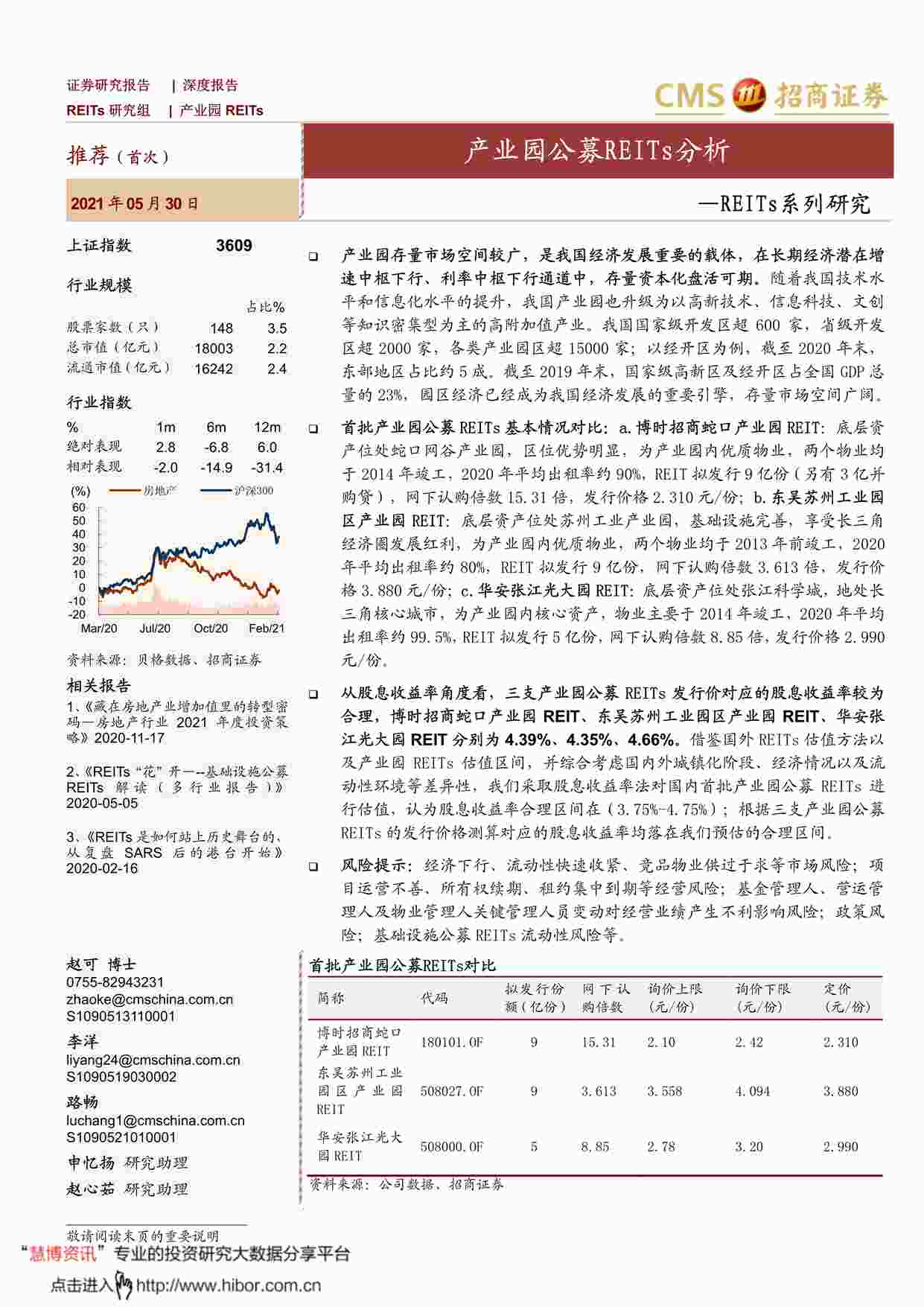 “202144-产业园公募REITs分析PDF”第1页图片