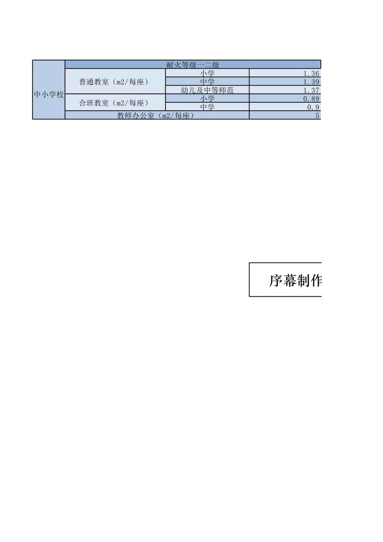 “楼梯及疏散宽度计算-2010XLSX”第1页图片