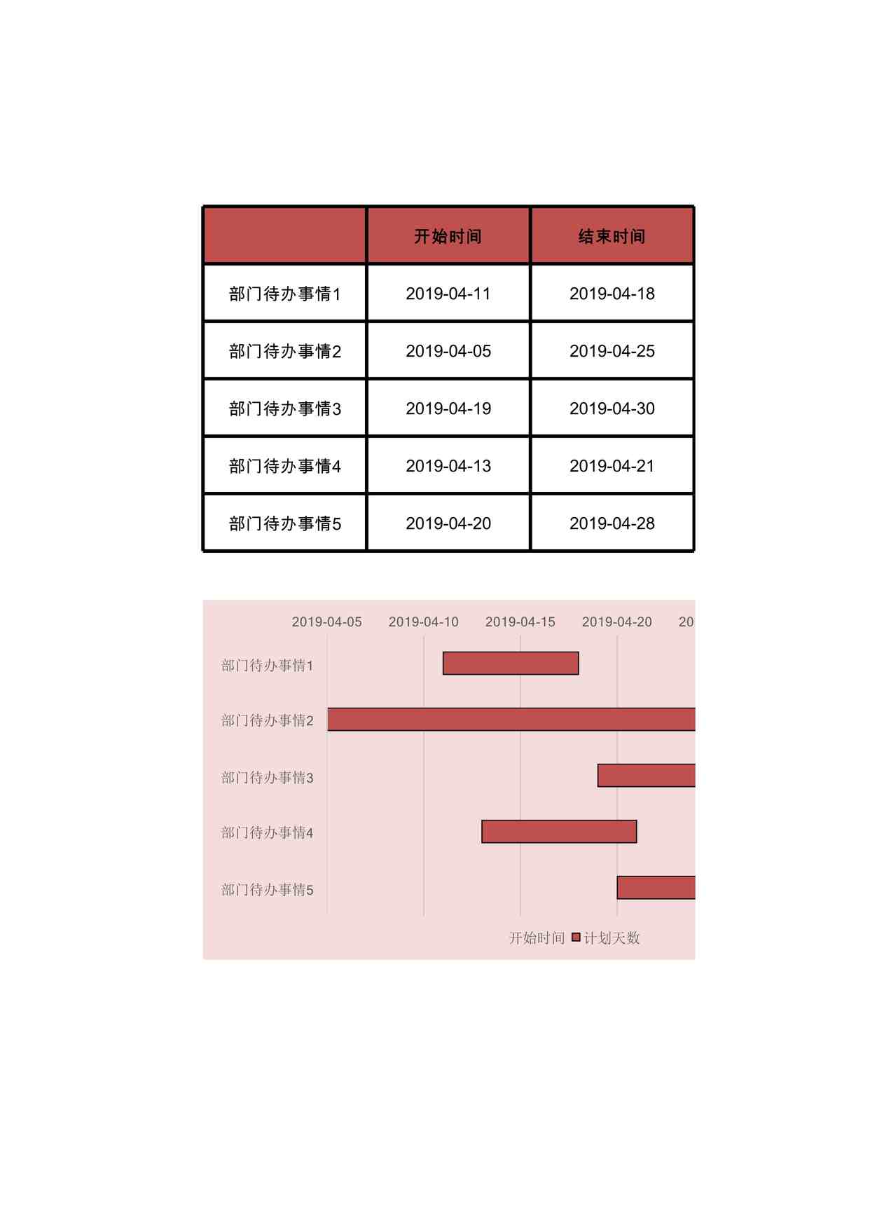 “2025年最新工作计划表最新XLSX”第1页图片