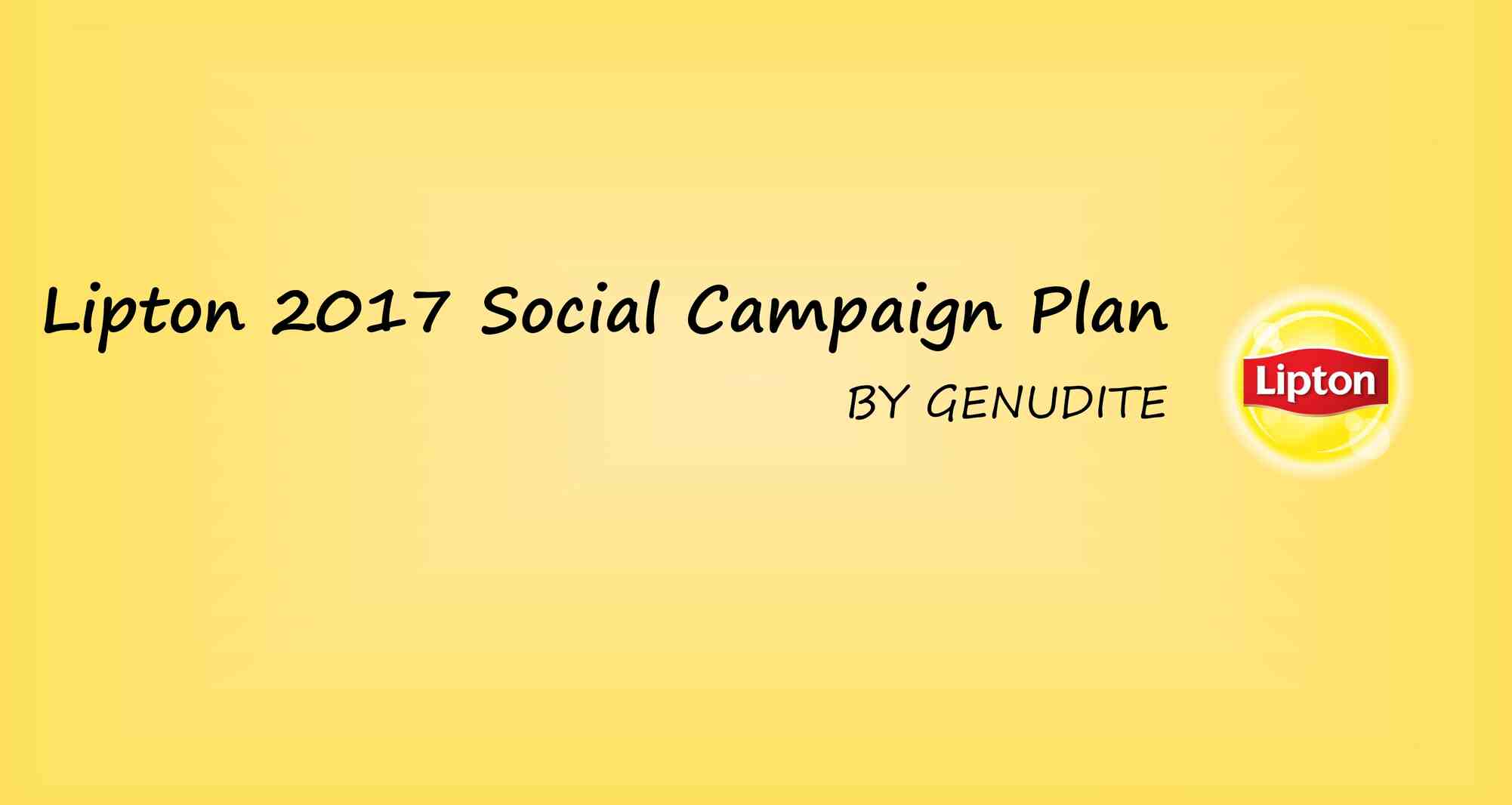 “2017.01.01Lipton2017SocialCampaignPlanPDF”第1页图片