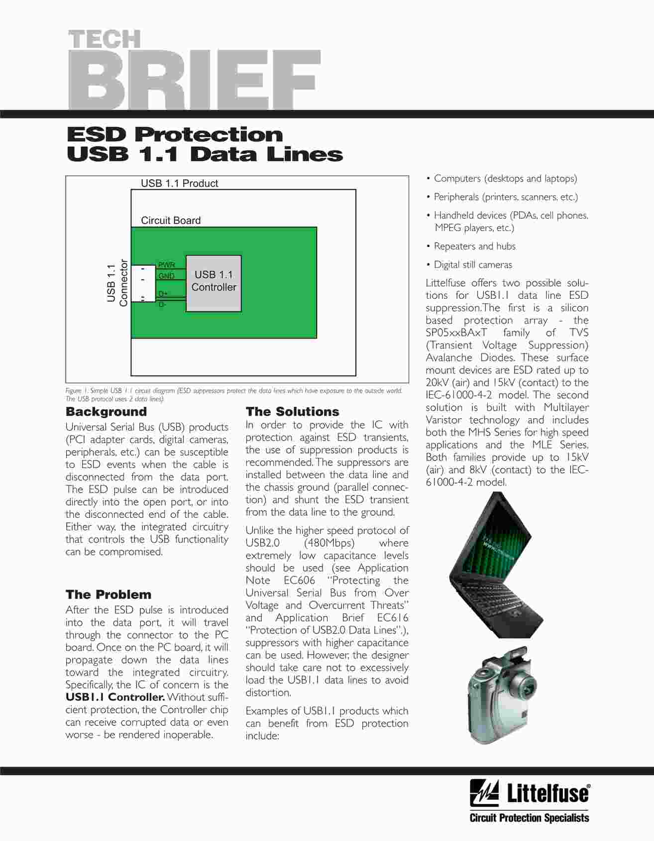 “PROTECT ESD USB1.1”第1页图片